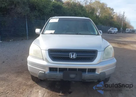 2005 Honda Pilot Ex from USA, damaged, VIN 5FNYF18415B023052